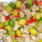 白果鸡丁