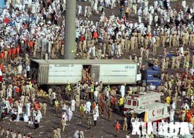 麦加朝觐者发生踩踏事件(转自:历史上的今天。com)