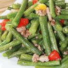 豇豆炒辣椒