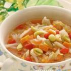 番茄大豆芽草菇豆腐汤